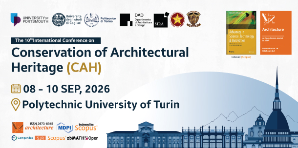 Conservation of Architectural Heritage (CAH) - 10th Edition
